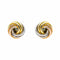 Boucles d'oreilles Cartier Boucles d'oreilles Puces Trinity Or jaune, Or blanc, Or rose 58 Facettes 4343882CN