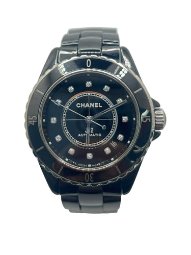Montre Chanel J12 Diamants 58 Facettes