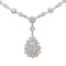 Collier Collier en or blanc & diamants 58 Facettes