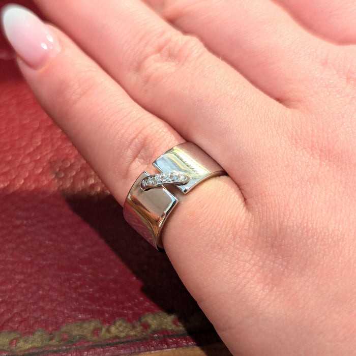 CHAUMET - Lien-Ring aus Weißgold und Diamanten