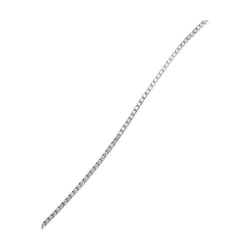 Bracelet Bracelet ligne, or blanc et diamants. 58 Facettes 35337