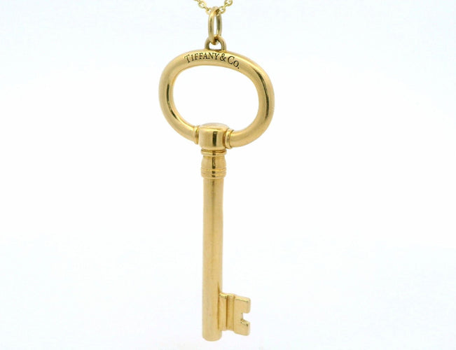 Pendentif Pendentif clé en or jaune Tiffany & Co. 58 Facettes