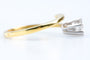 Bague 55 Bague solitaire diamant en or jaune 58 Facettes BG-31200195-107