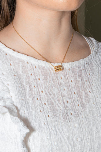 Dinh Van Collana Pulse Oro giallo Diamante 