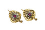 Boucles d'oreilles Boucles d'oreilles pendantes en or jaune Biedermeier 58 Facettes 10842