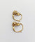 Boucles d'oreilles Boucles d’oreilles dormeuses antiques en or 18k et perles 58 Facettes A06496