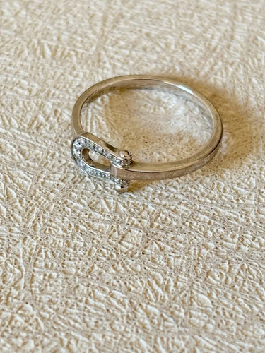 Bague 49 FRED - Bague Force 10 petit modèle 58 Facettes WC-2025-2182