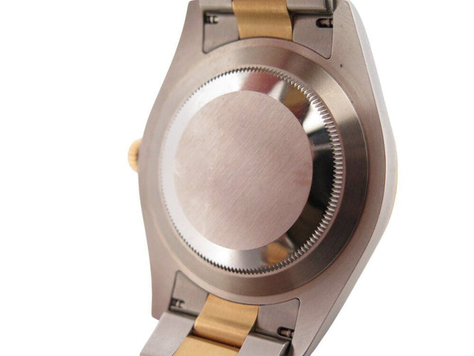 Montre montre ROLEX datejust ii wimbledon 116333 or 18k acier 41mm automatique 58 Facettes 268704