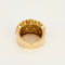 Bague 51,5 Bague dôme en or jaune pavée de diamants 58 Facettes TAR1278