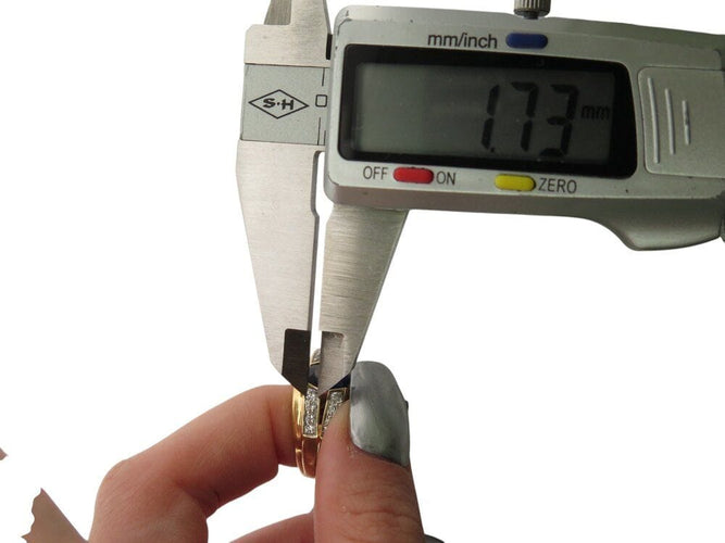 Bague 53 bague style art deco t53 saphir 1.65ct diamants 0.16ct or jaune 18k 12.2g 58 Facettes 268366