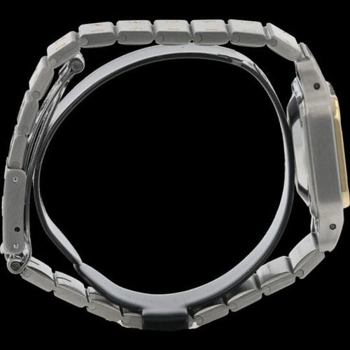 Montre Cartier Montre Santos Dame Or Jaune 18K Et Acier 58 Facettes MT42876