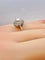 Bague 49 Bague en or et platine, perle et diamants 58 Facettes AB456