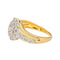 Bague 51 Bague Or jaune, Or blanc Diamant 58 Facettes 4369862CN