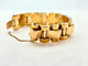 Bracelet Bracelet TANK or jaune et or blanc 58 Facettes M9274