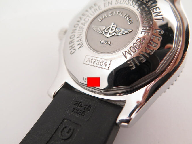 Montre montre BREITLING a17364 superocean 42 automatique en acier fullset 58 Facettes 271458