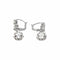 Boucles d'oreilles Boucles d'oreilles Dormeuses Or blanc Diamant 58 Facettes 4387236CN