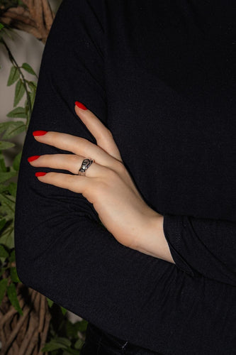 Bague 48 Cartier Bague Trinity  Or blanc 58 Facettes 4897936RV