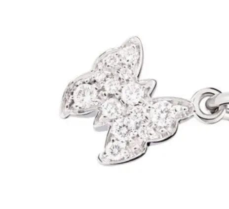 Pendentif Pendentif papillon Dodo en or blanc et diamants 58 Facettes 17596