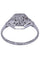Bague 55 BAGUE ART DÉCO DIAMANT 58 Facettes 086181