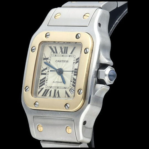 Montre Cartier Montre Santos Galbee 58 Facettes MT41468