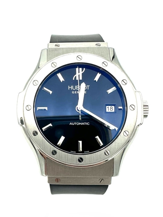 Montre HUBLOT - montre Classic Fusion acier, automatique 41mm 58 Facettes