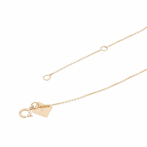 Collier Collier Ginette NY Baby Lace Monogram Or rose 58 Facettes 2646002CN