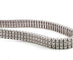 Bracelet Bracelet en or blanc massif serti de diamants 58 Facettes