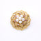 Broche Broche feuilles or et perles 58 Facettes 35