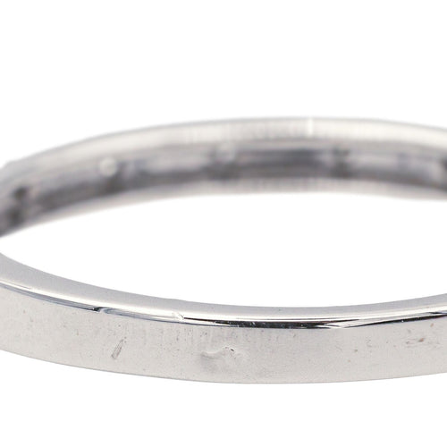 Bague 54 Bague Alliance Or blanc Diamant 58 Facettes 4098646RV