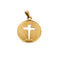 Pendentif Pendentif croix or jaune 58 Facettes CHA53492