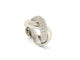 Bague 47 bague POIRAY tresse gm 451110 t47 en or blanc 18k & 51 diamants 1ct 58 Facettes 268752