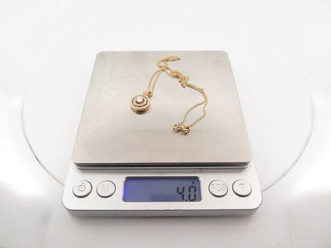 Collier Collier pendentif en or jaune et diamants 0.63 ct 58 Facettes 265376