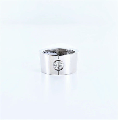 Bague Bague CARTIER " Love cône" or gris et diamants 58 Facettes