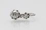 Boucles d'oreilles Boucles d'oreilles anciennes françaises en or blanc avec diamants de 0,89 ct. 58 Facettes 11264