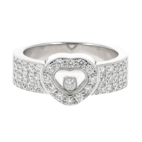 Bague 54 Bague Chopard Collection « Happy Diamonds » 58 Facettes 4429