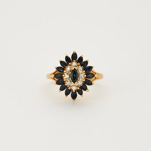 Bague Bague à motif floral 58 Facettes 240247