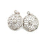 Boucles d'oreilles Boucles d'oreilles en platine avec diamants 58 Facettes