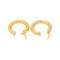 Boucles d'oreilles Boucles d'oreilles Créoles  Or jaune 58 Facettes 4455408CN