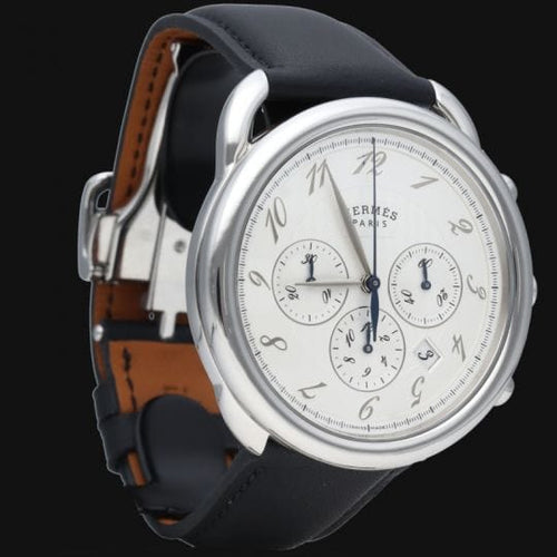 Montre Hermes Montre Arceau Chronograph 58 Facettes MT41647