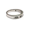 Bague 52 Bague en or blanc et diamants 58 Facettes Q92B(944)