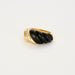 Bague 46 VAN CLEEF & ARPELS - Bague Vintage Onyx Diamants Or Jaune 58 Facettes 32600211