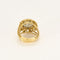 Bague 51 Bague en Or jaune & blanc 18k Diamant 58 Facettes SEN2429X2