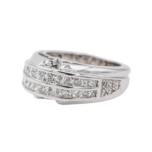 Bague 51 Bague Or blanc Diamant 58 Facettes 3389100CN