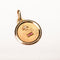 Pendentif AUGIS- Médaille d'amour diamant rubis et or jaune 58 Facettes LMB-299