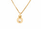 CHOPARD - Geelgouden ketting Happy Diamonds 