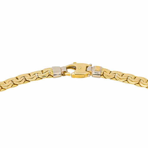 Collier Collier Maille double haricot Or jaune 58 Facettes 4396461CN