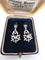 Boucles d'oreilles Boucles d'oreilles en platine avec diamants 58 Facettes