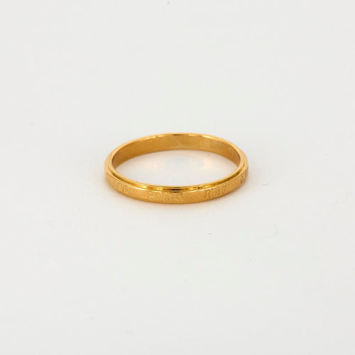 54 MELLERIO - L'Annel - Anneau or jaune 58 Facettes J1YG188-0054