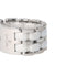 Bague 55 CHANEL - BAGUE MODELE "ULTRA" OR BLANC CERAMIQUE 58 Facettes 3955