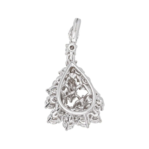 Pendentif Pendentif Or blanc Diamant 58 Facettes 4776442CN